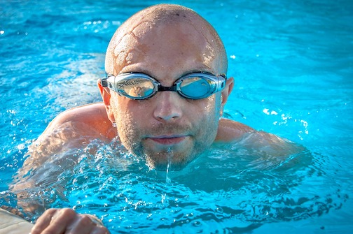 Swimming goggles, eye protection, waterborne illness, Billings eye doctors